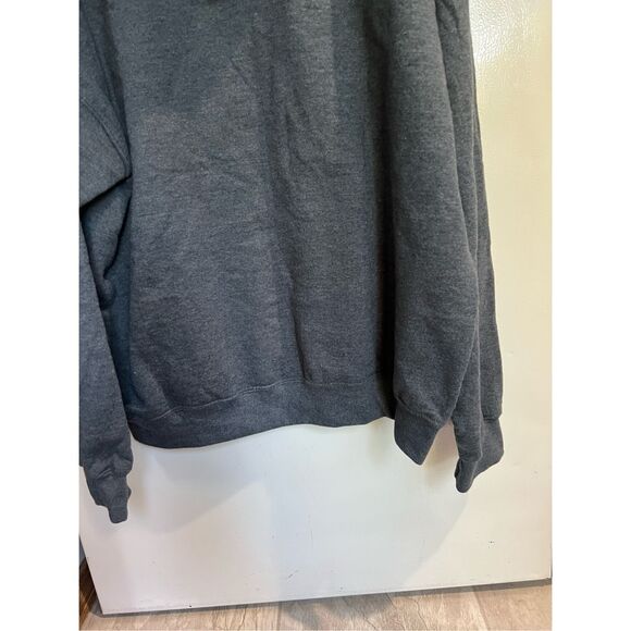 Cowgirl Tuff Co Grey Hoodie On A Gildan Sweatshirt Woman’s Size Large - Picture 8 of 13